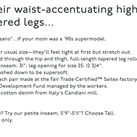 Madewell Tall Perfect Vintage Jean in Fitzgerald Wash - Picture 5 of 7